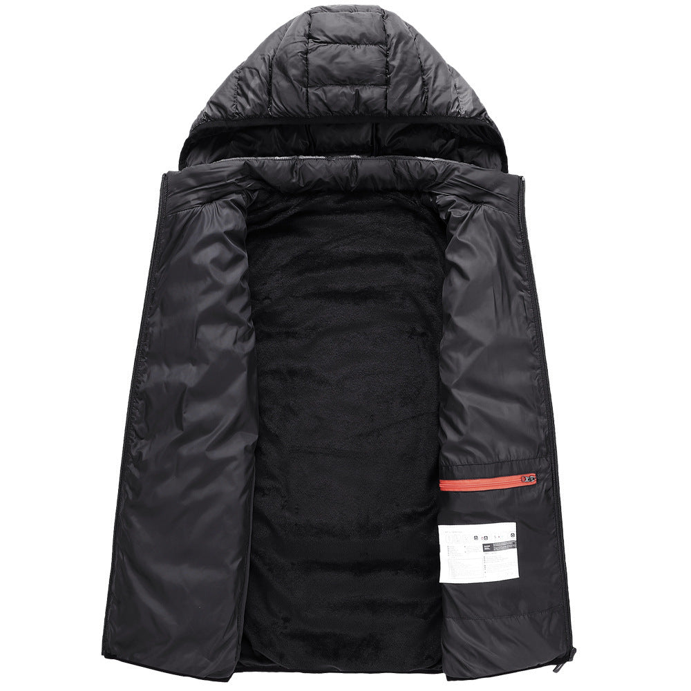 Men Autumn And Winter Plus Velvet Camouflage Jacket