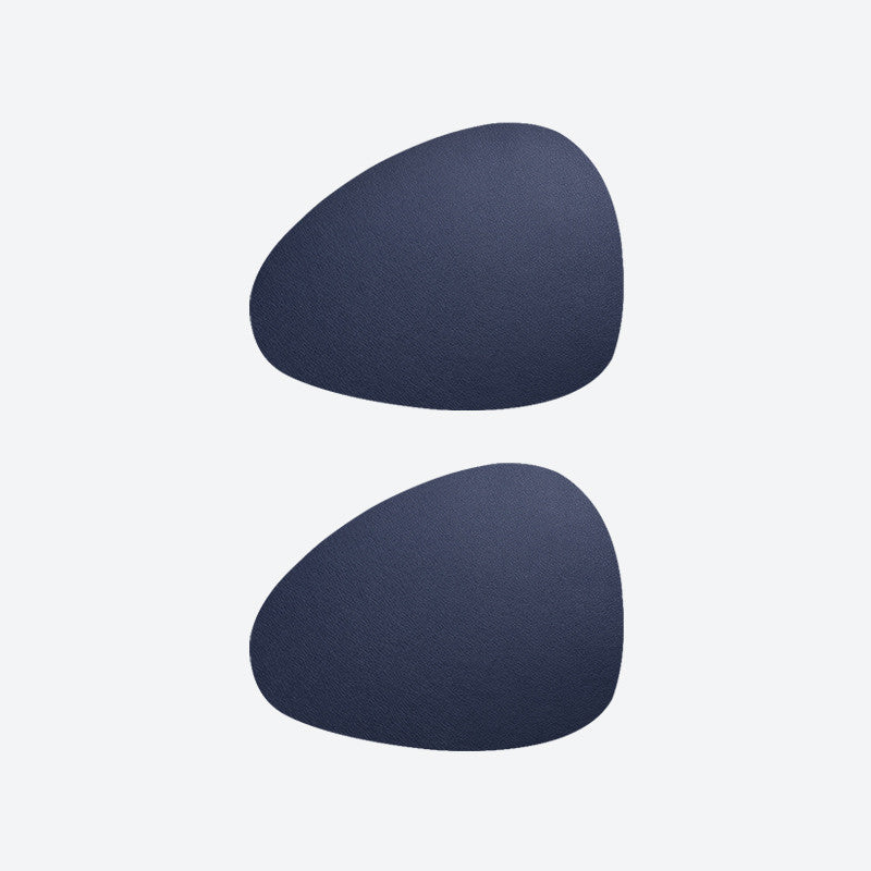 4 Pieces Leather Placemats Waterproof And Oil Proof Heat Insulation Pad Table Mat