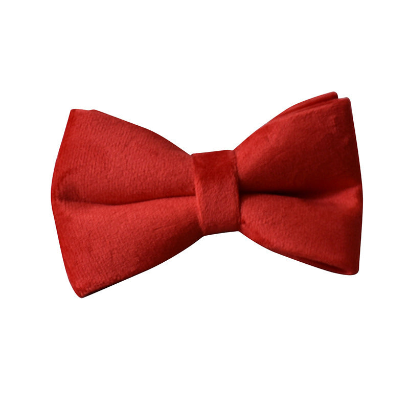 Red Velvet Double Layer Microfiber Dog Collar Pet Supplies