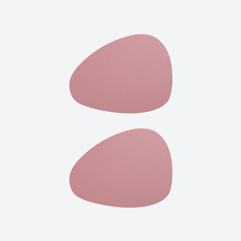 4 Pieces Leather Placemats Waterproof And Oil Proof Heat Insulation Pad Table Mat