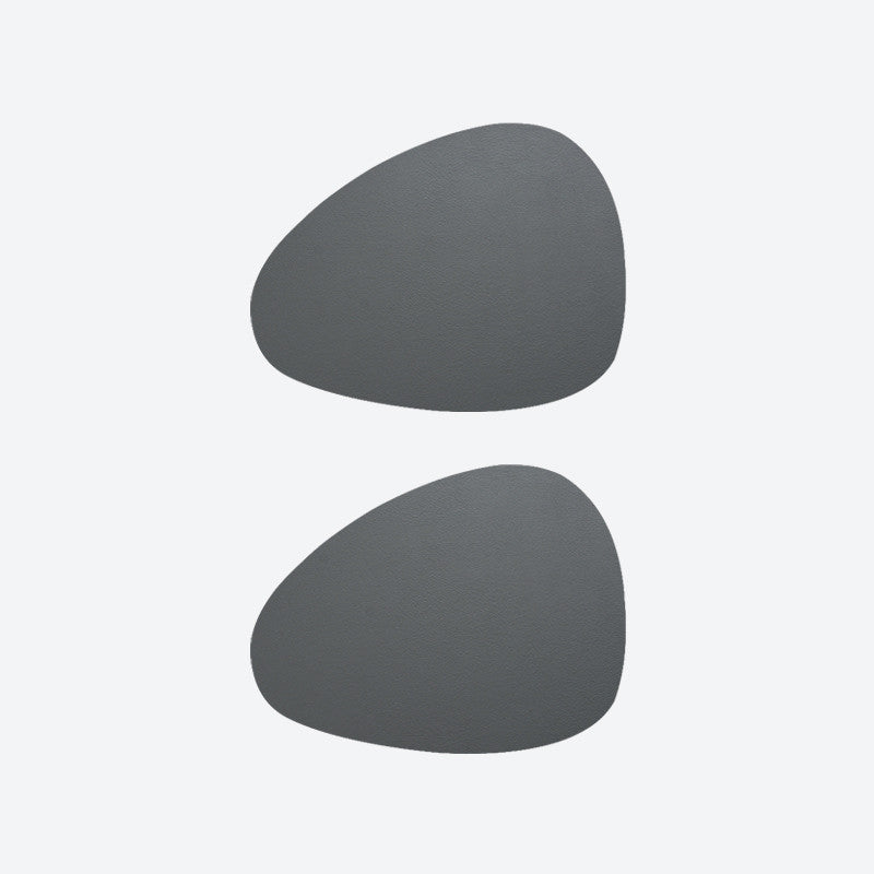 4 Pieces Leather Placemats Waterproof And Oil Proof Heat Insulation Pad Table Mat